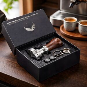 KNODOS Auto-Leveling Calibrated Tamper V2 for Expresso